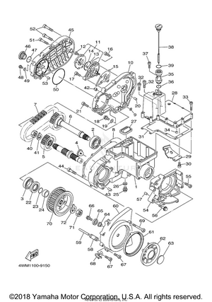 Middle Drive Gear Schematic