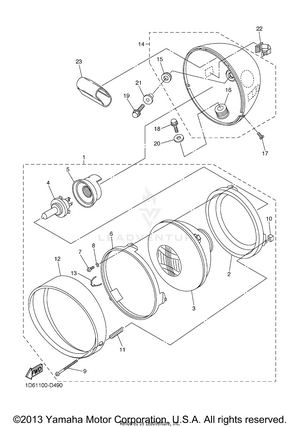 Headlight Schematic