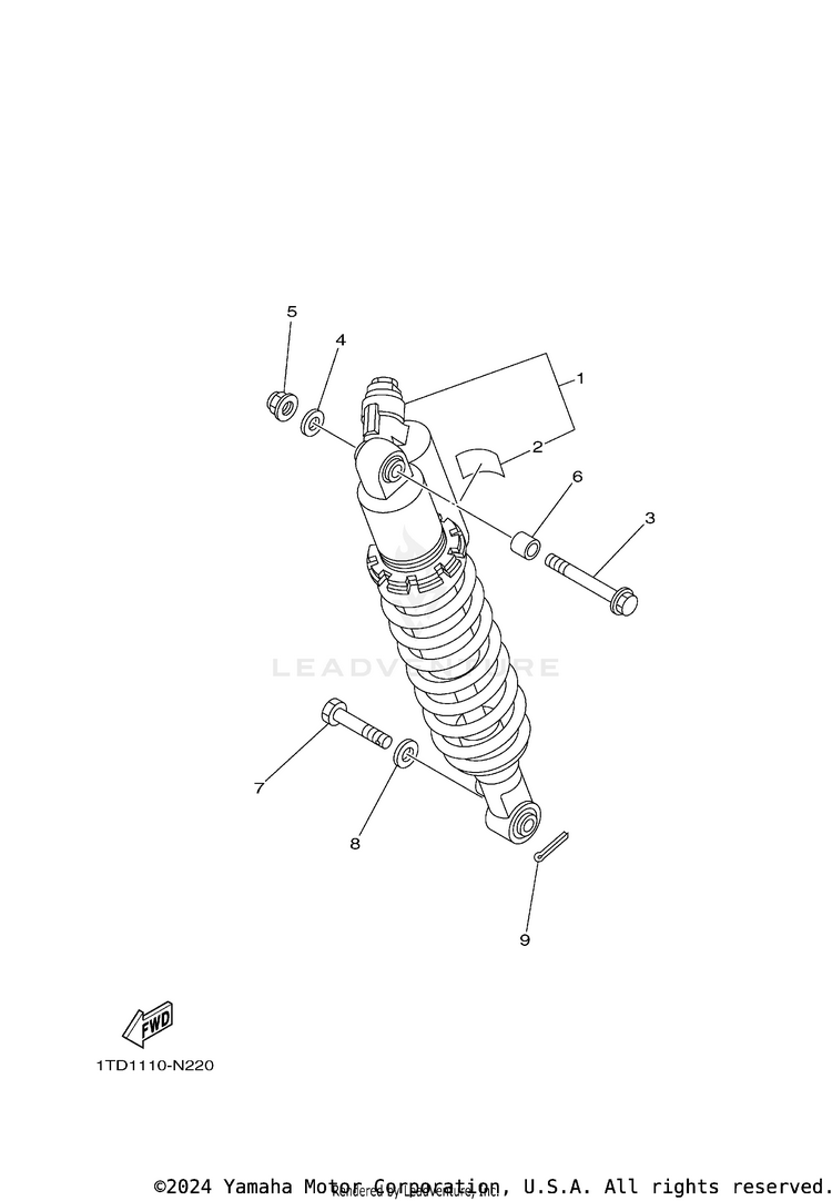 Rear Suspension Schematic