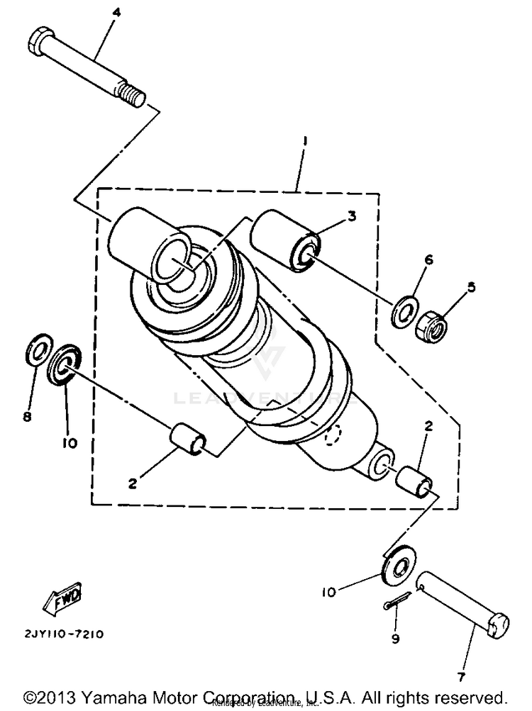 Rear Shocks Schematic