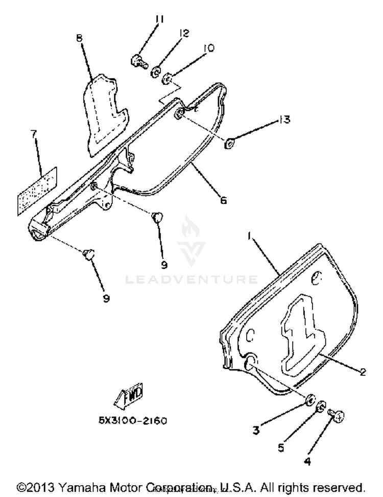Side Cover Schematic