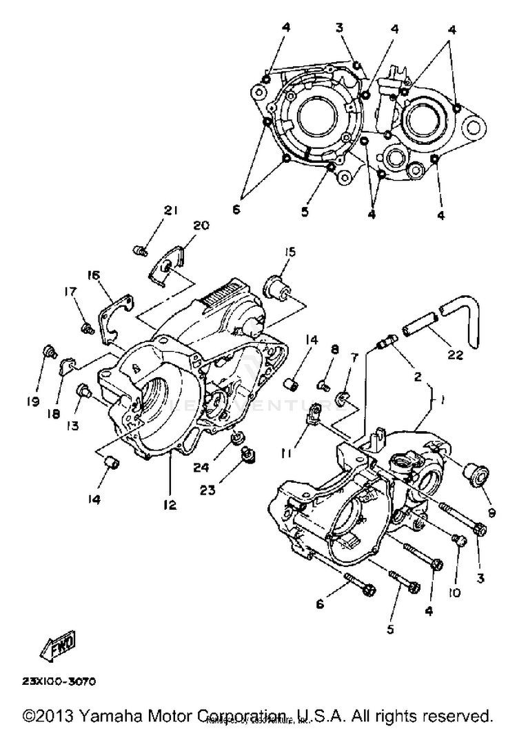 Crankcase Schematic
