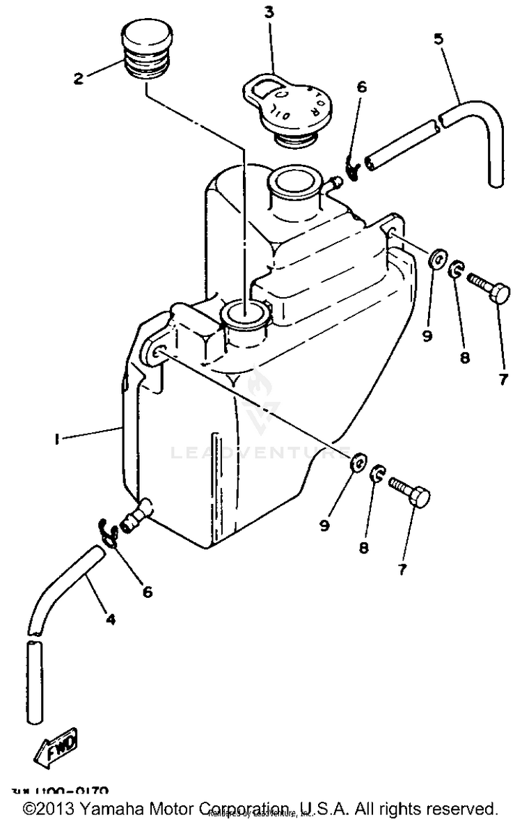 Oil Tank Schematic