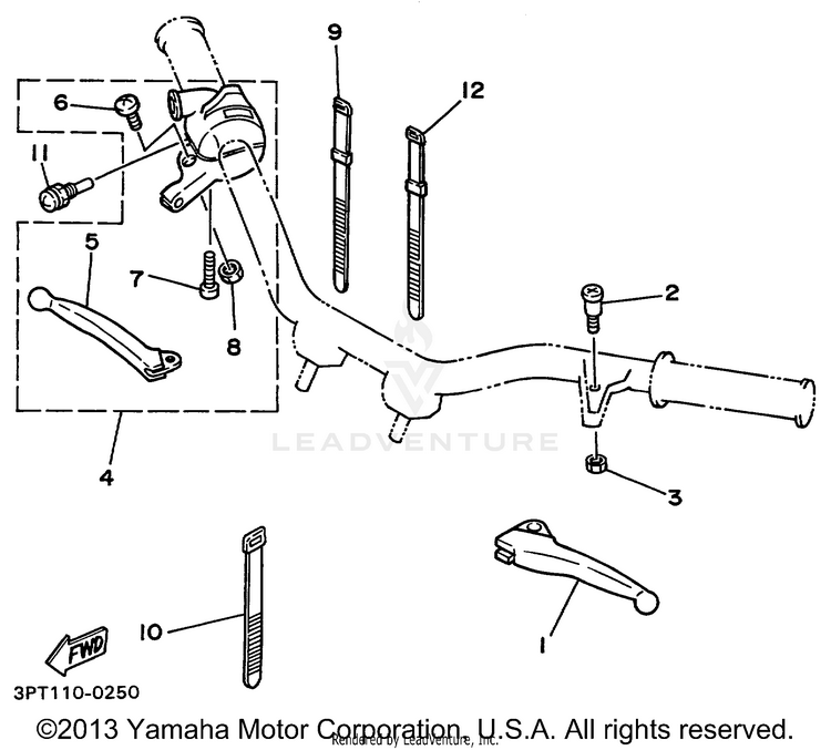 Handle Switch Lever Schematic