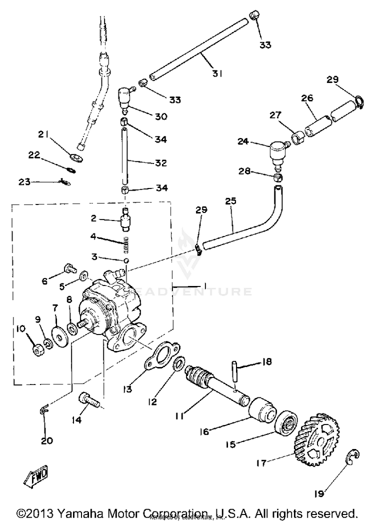 Oil Pump Schematic