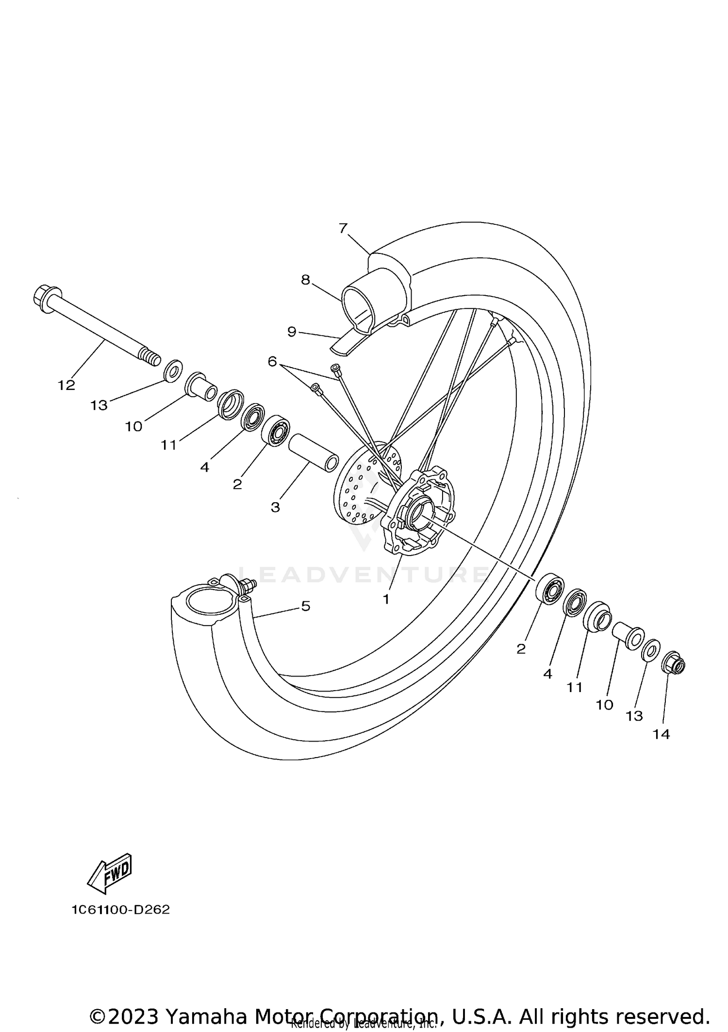 FRONT WHEEL
