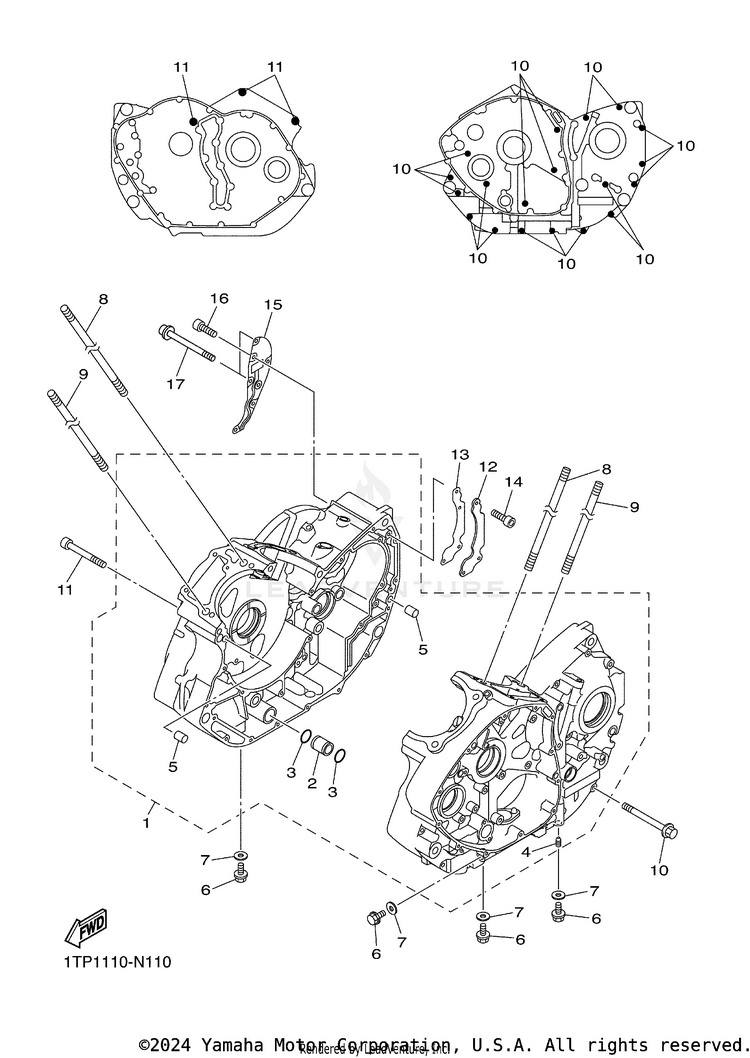 Crankcase Schematic