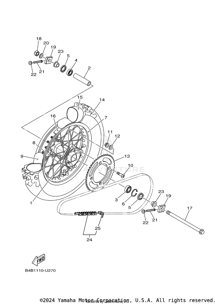 Rear Wheel Schematic
