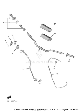 Steering Handle Cable Schematic