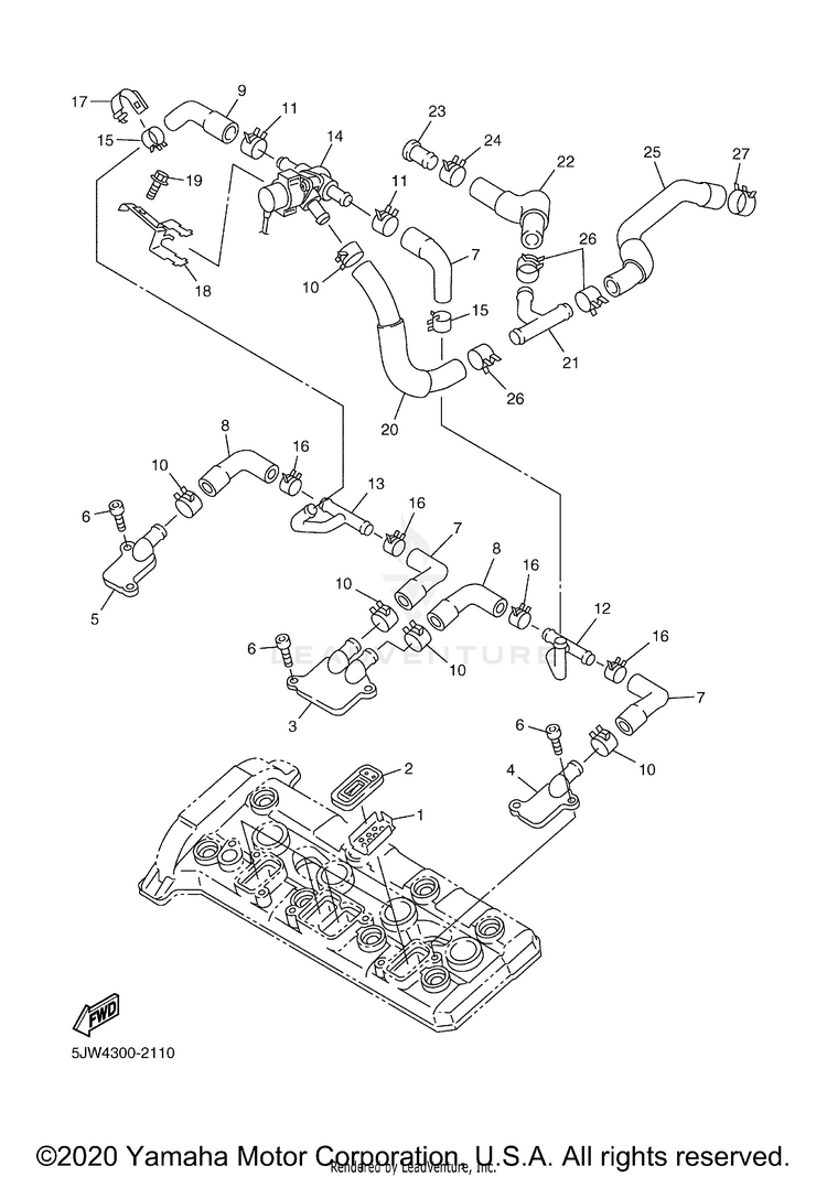 Air Induction System Schematic
