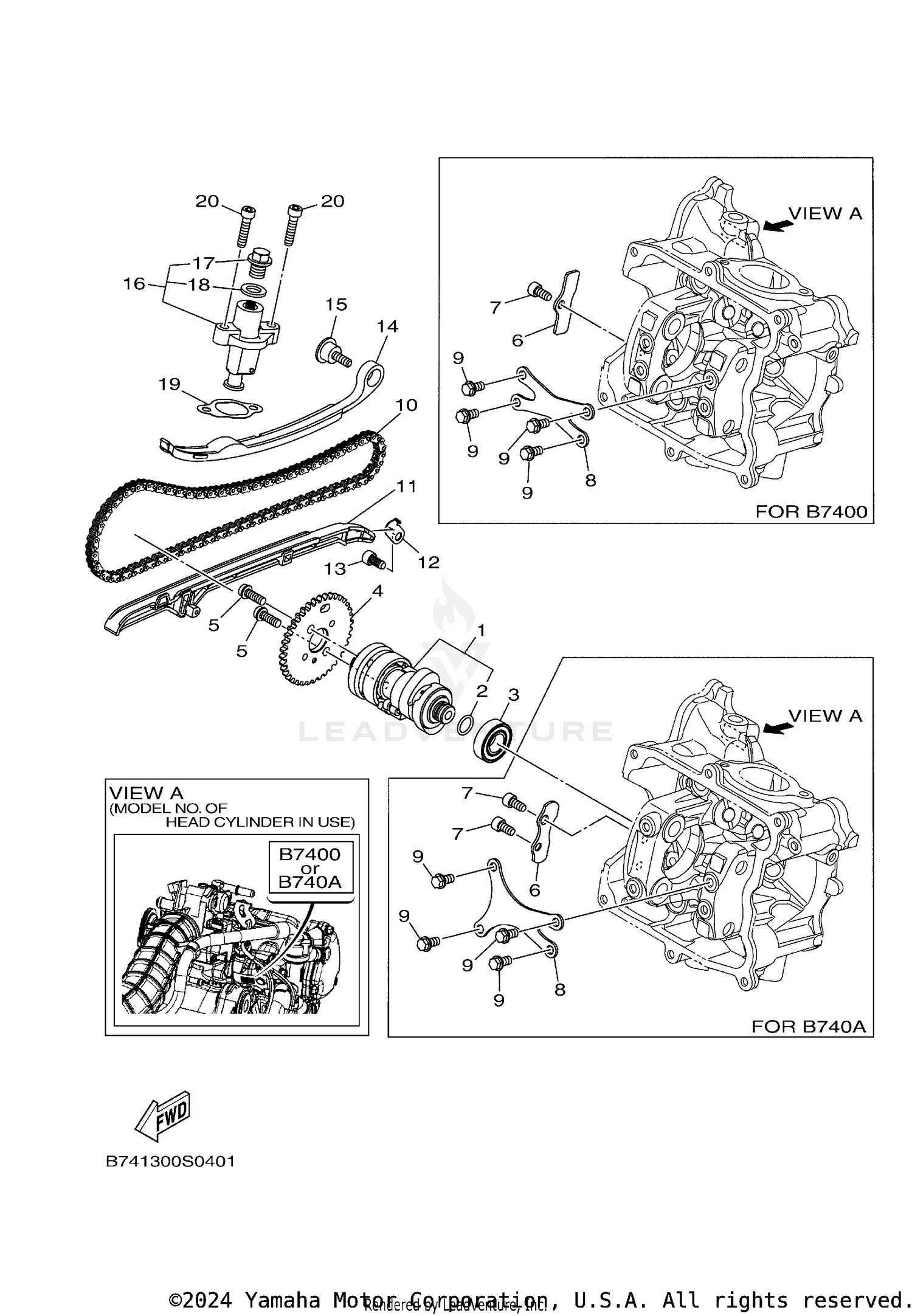 CAMSHAFT & CHAIN
