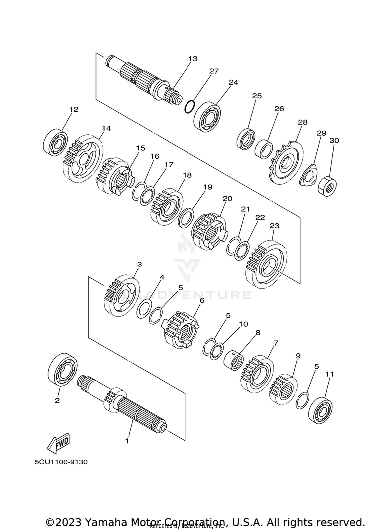 Transmission Schematic