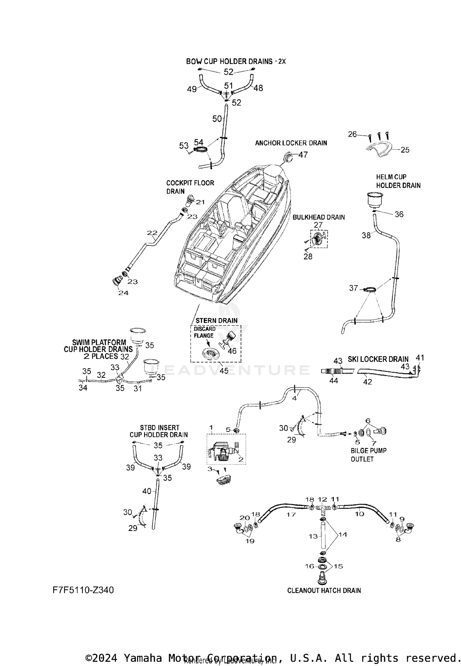 DECK DRAIN FITTINGS