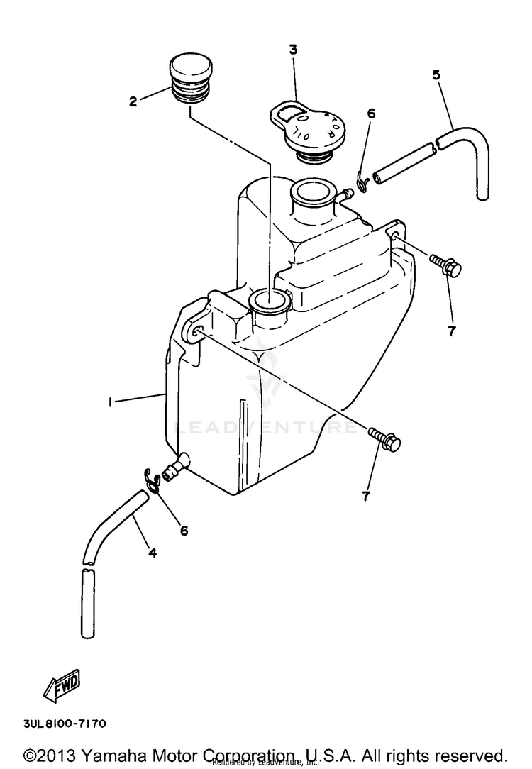 Oil Tank Schematic