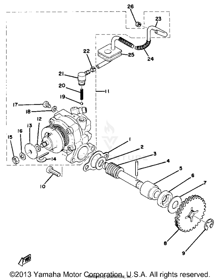 Oil Pump Schematic