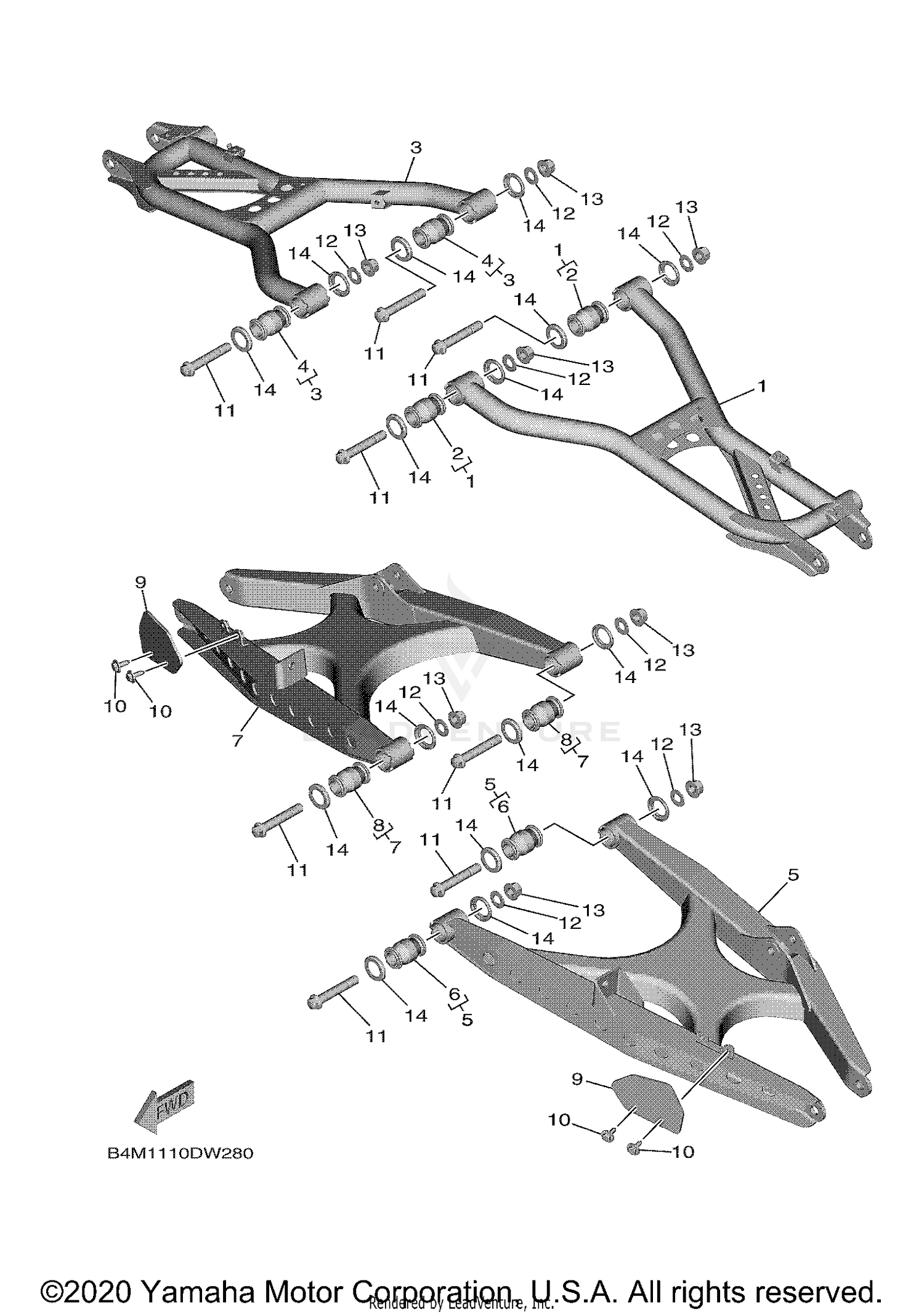 REAR ARM
