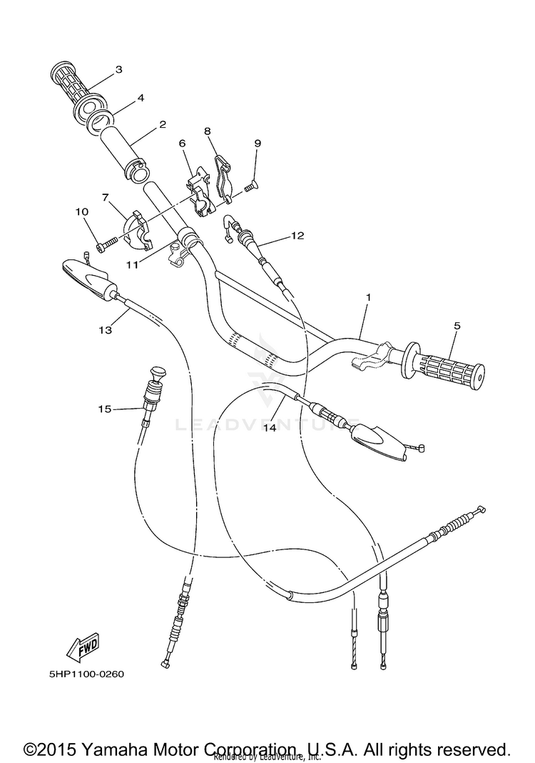 Steering Handle Cable Schematic
