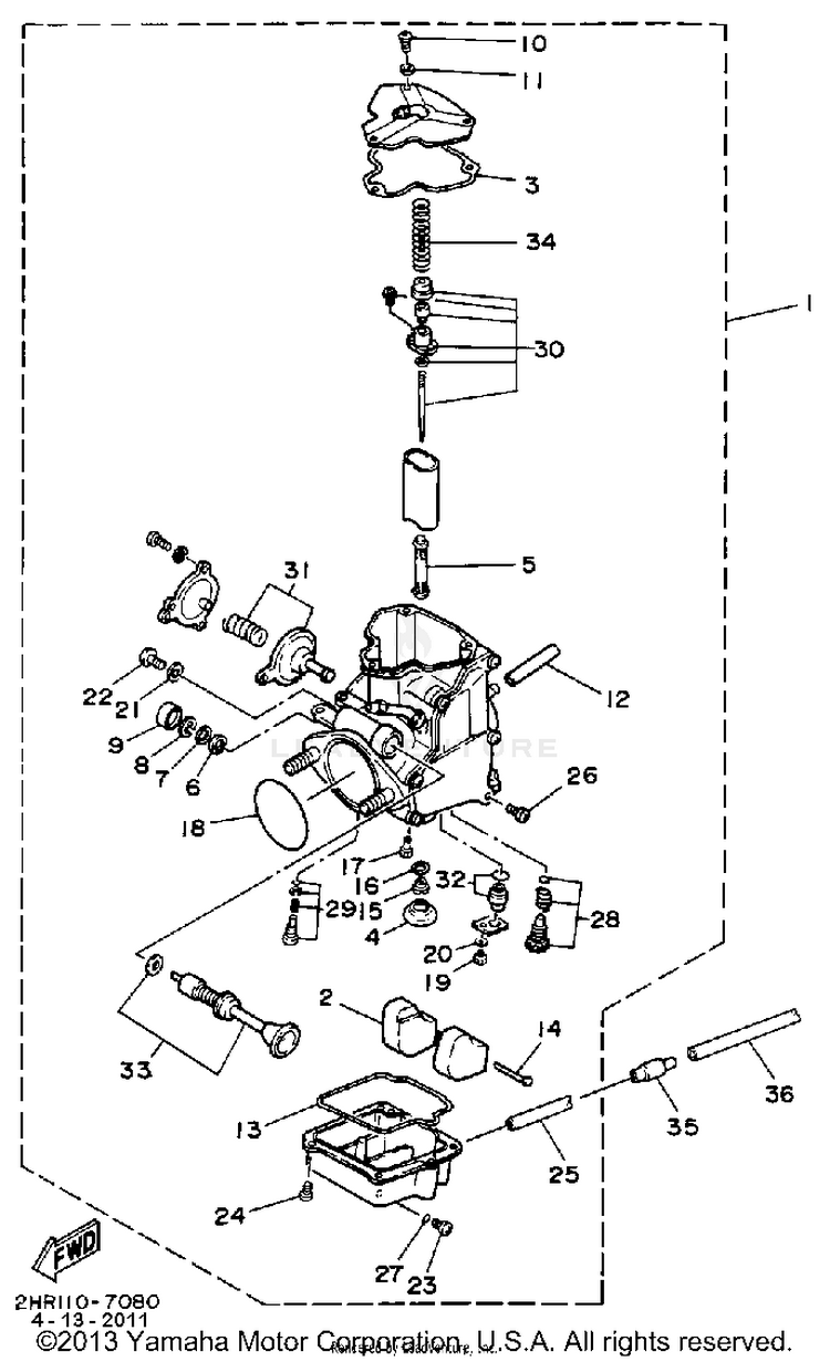Carburetor Schematic