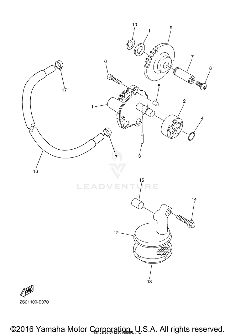 Oil Pump Schematic