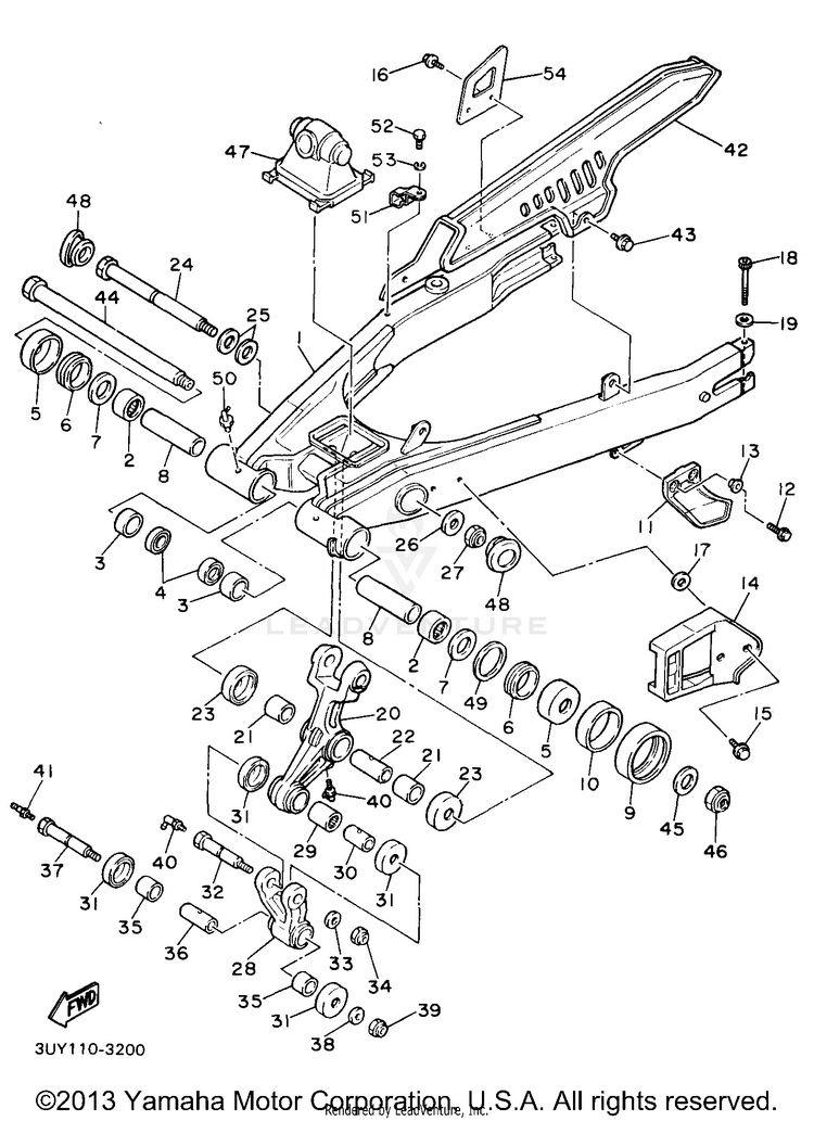 Rear Arm Schematic