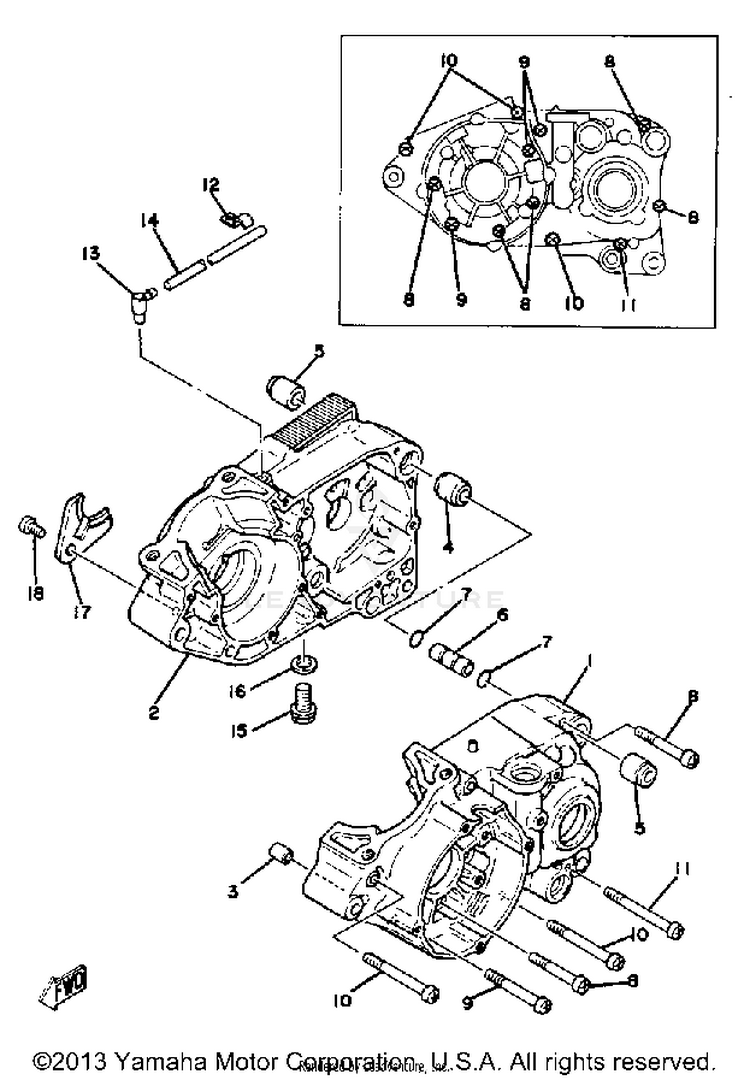Crankcase Schematic
