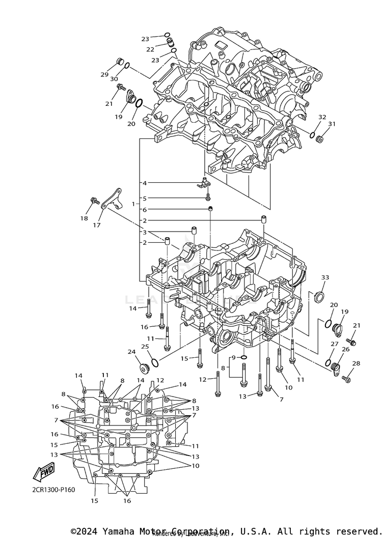Crankcase Schematic