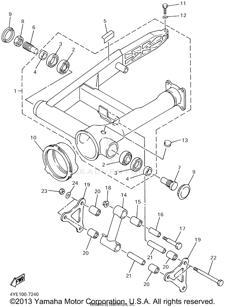 Rear Arm Schematic