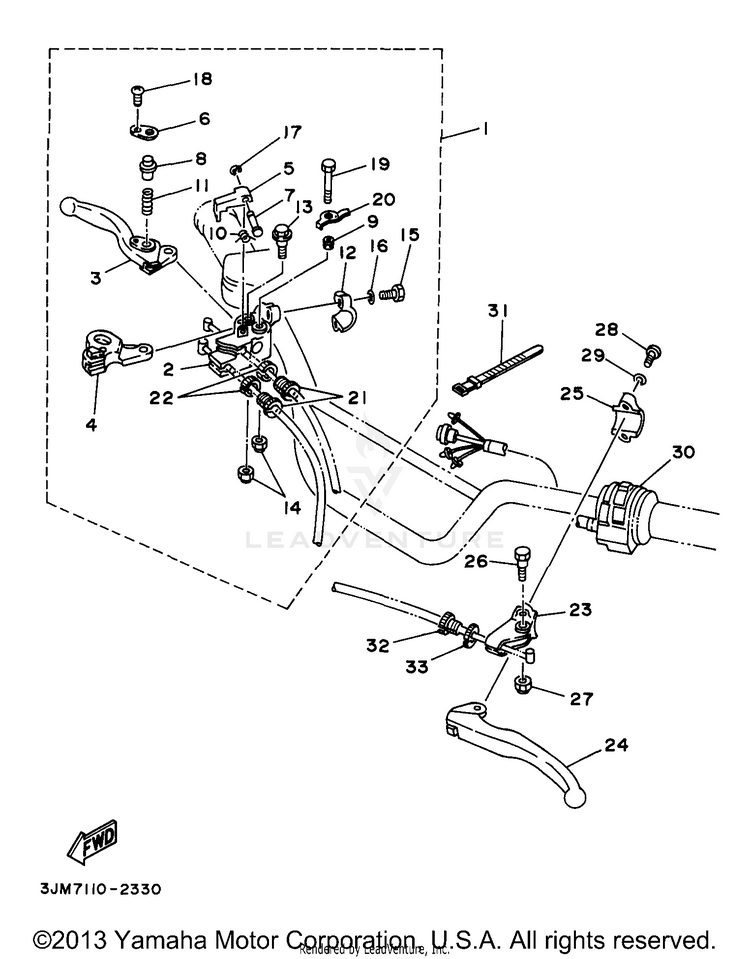 Handle Switch Lever Schematic