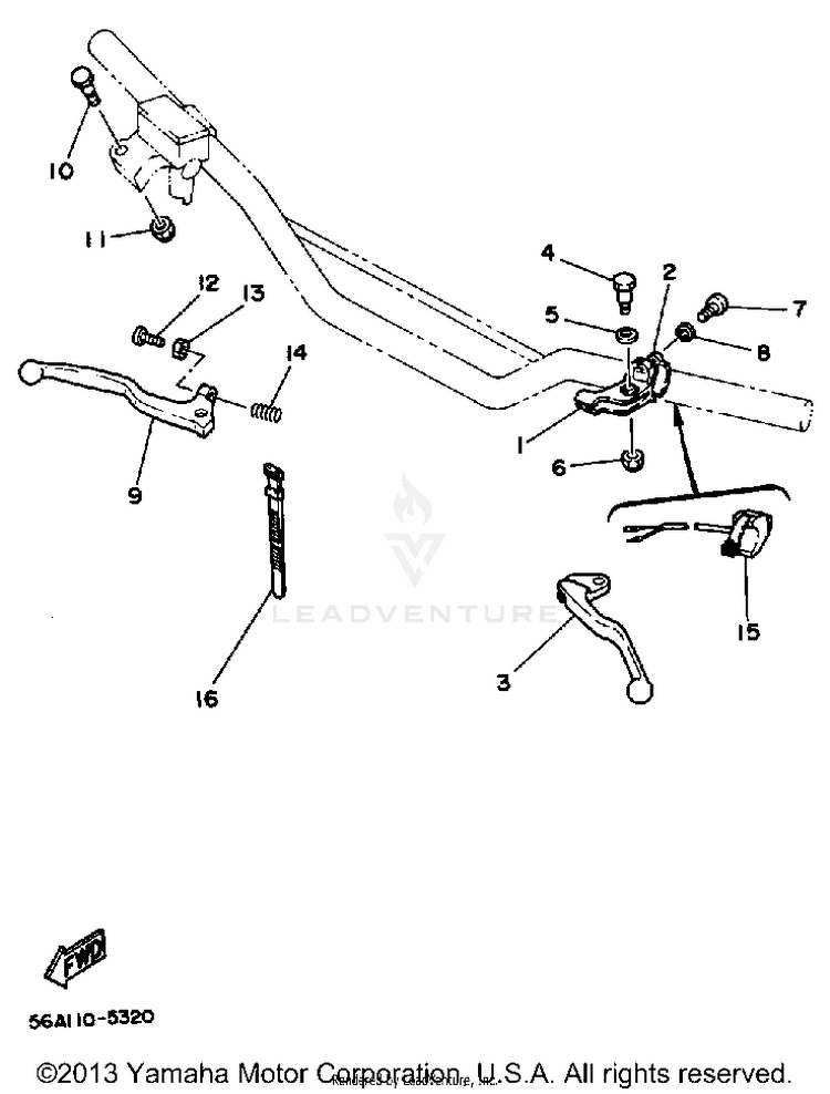Handle Switch Lever Schematic