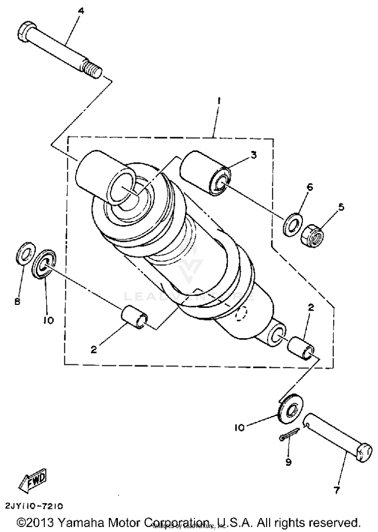 Rear Shocks Schematic