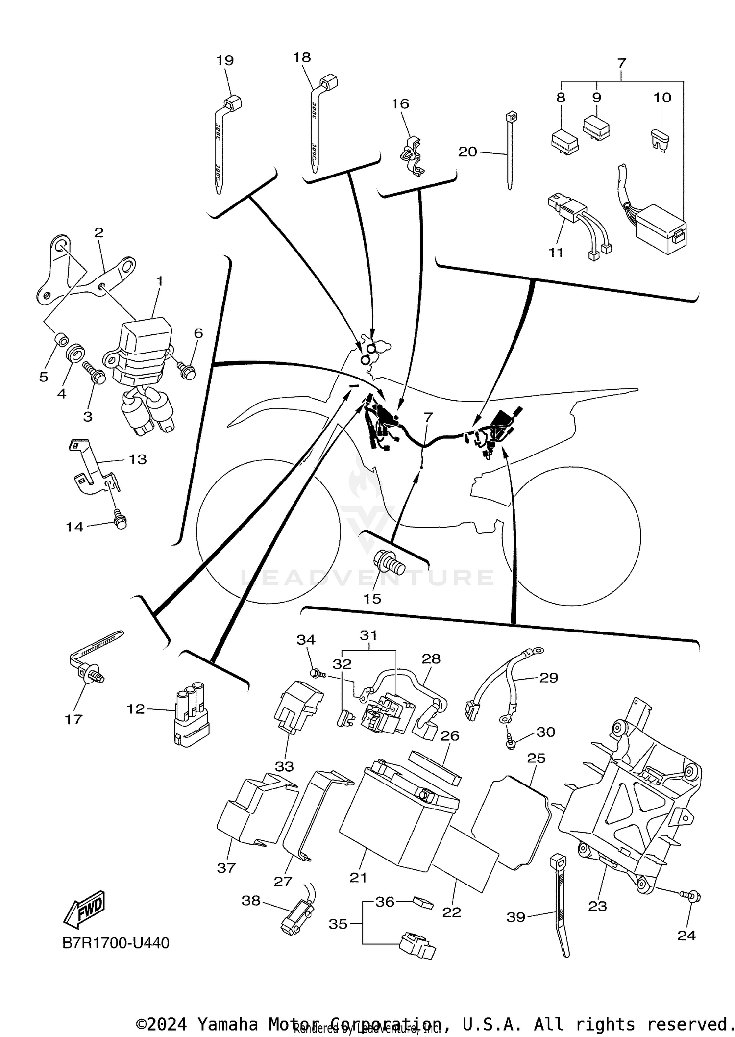 Assembly diagram