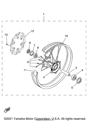 Rear Wheel Kit Schematic