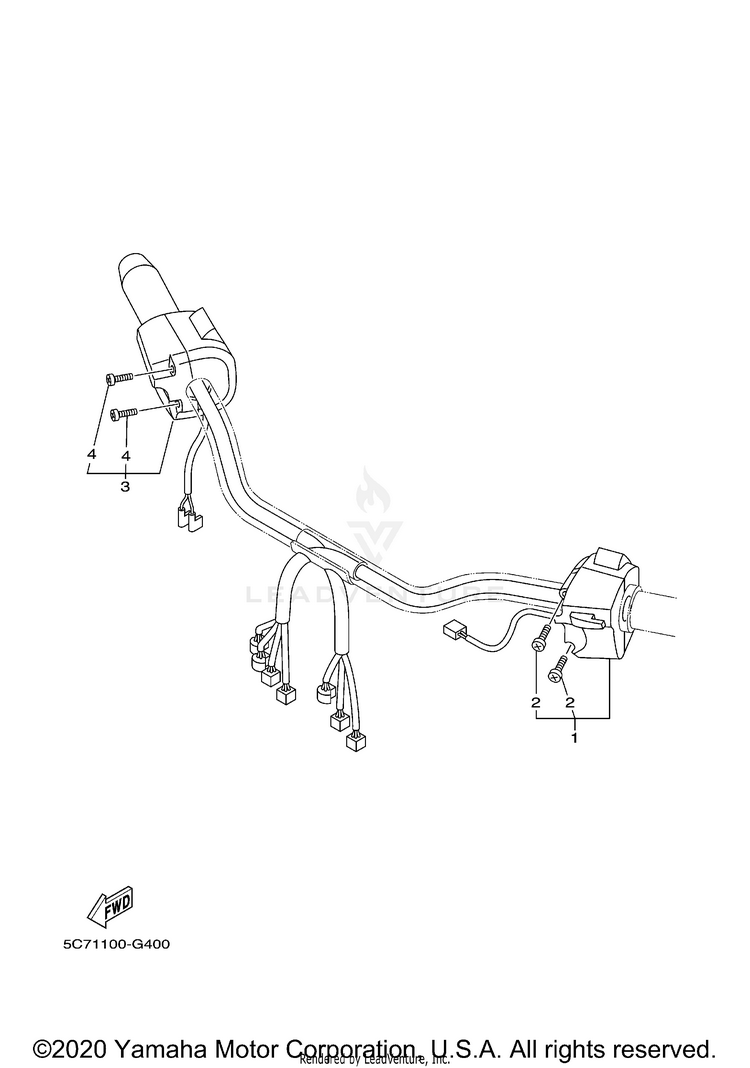 Handle Switch Lever Schematic