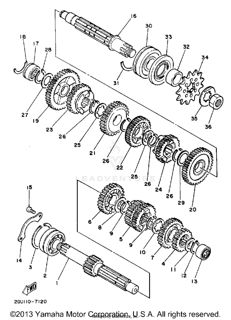 Transmission Schematic