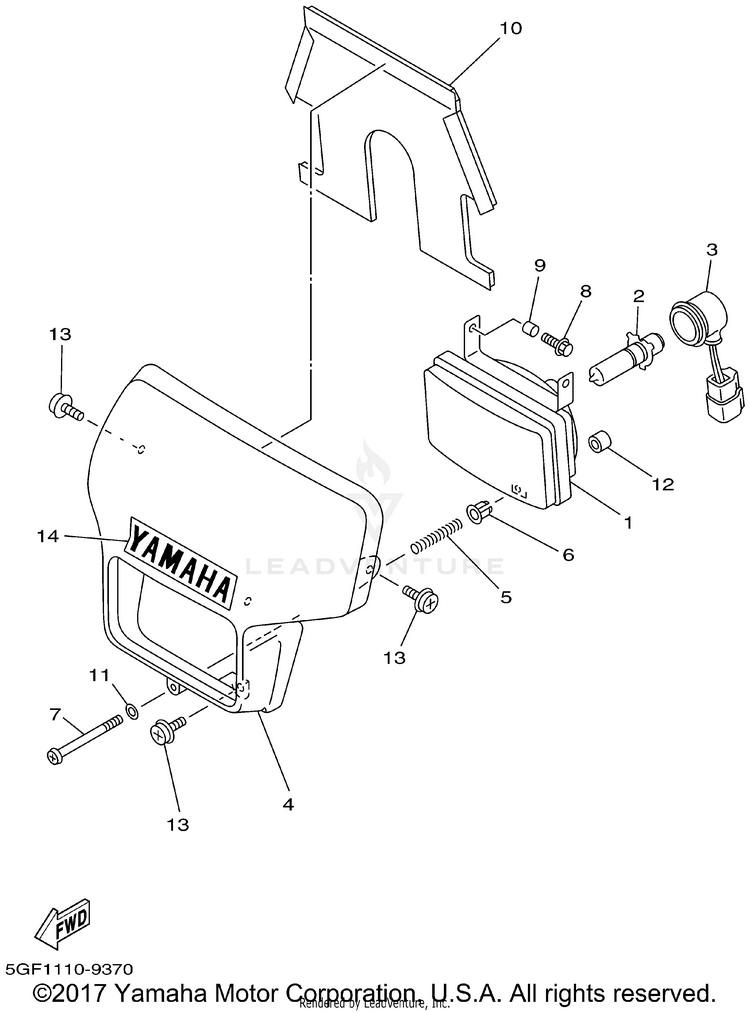 Headlight Schematic