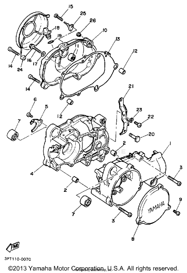 Crankcase Schematic
