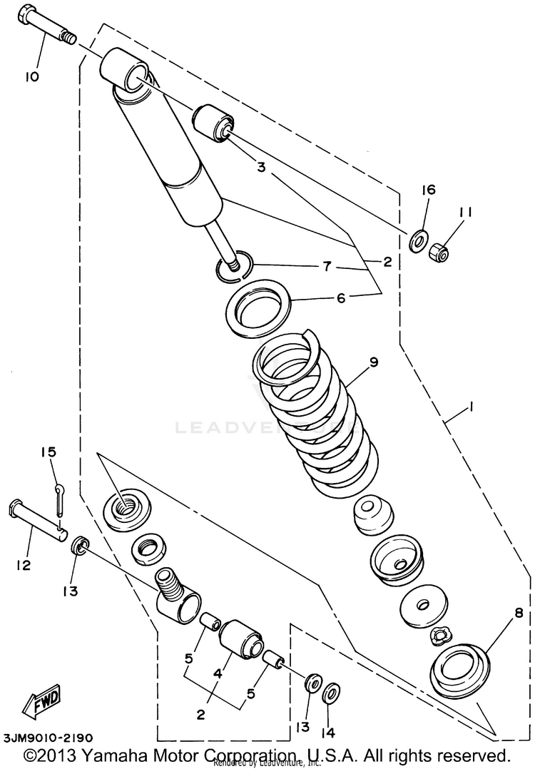 Rear Suspension Schematic