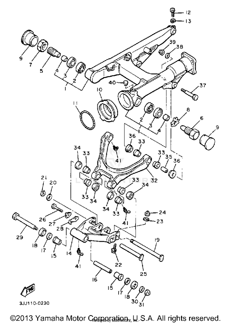 Swing Arm Schematic