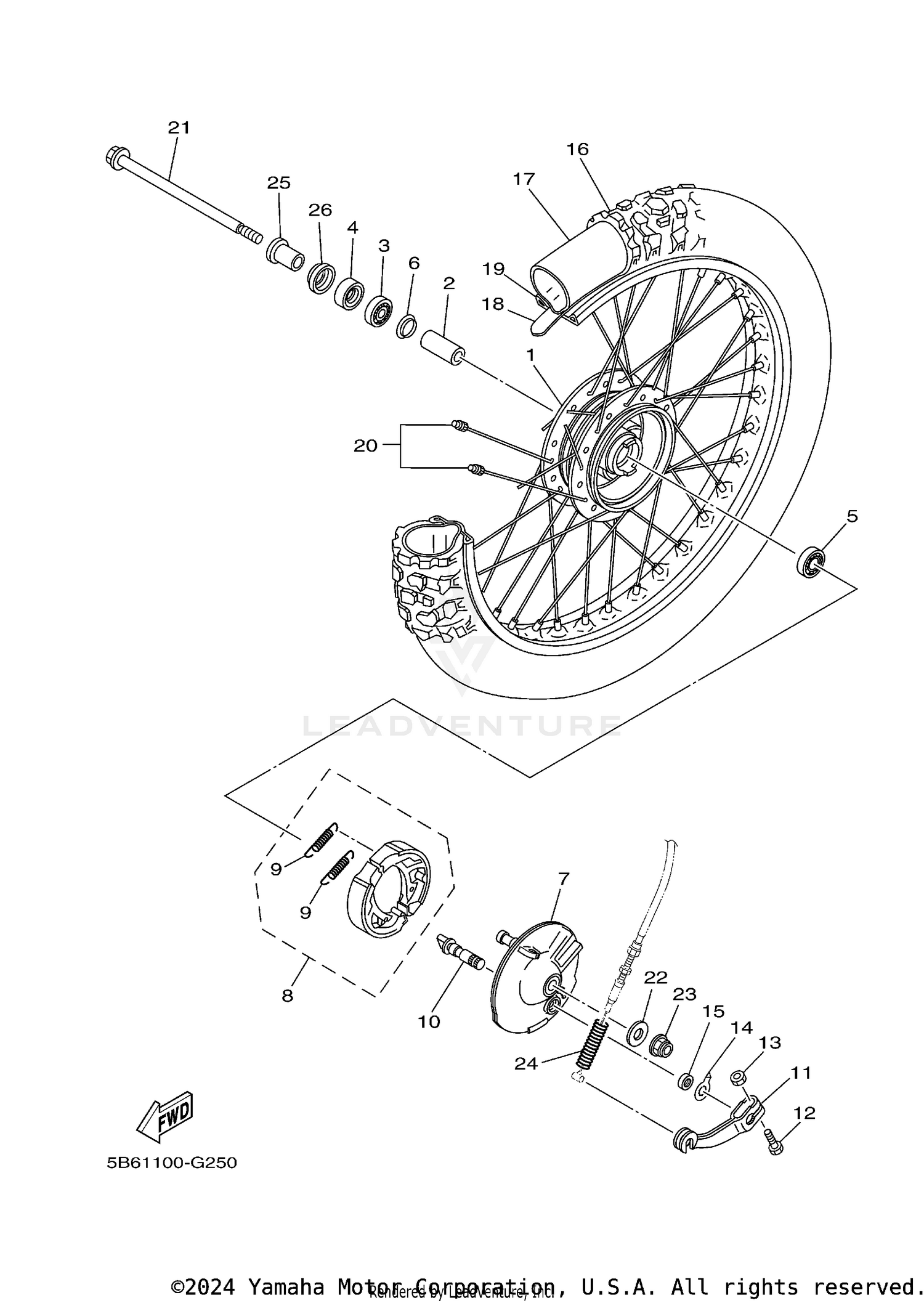 FRONT WHEEL