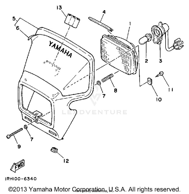 Headlight Schematic