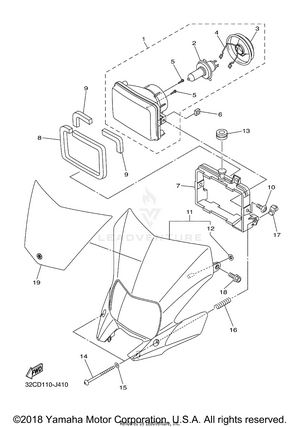 Headlight Schematic