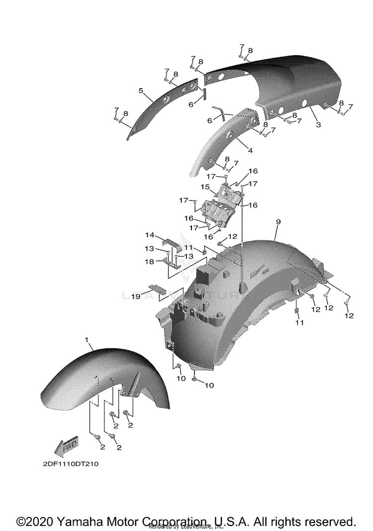 Fender STAR VENTURE - XV19FML - 2021 Schematic