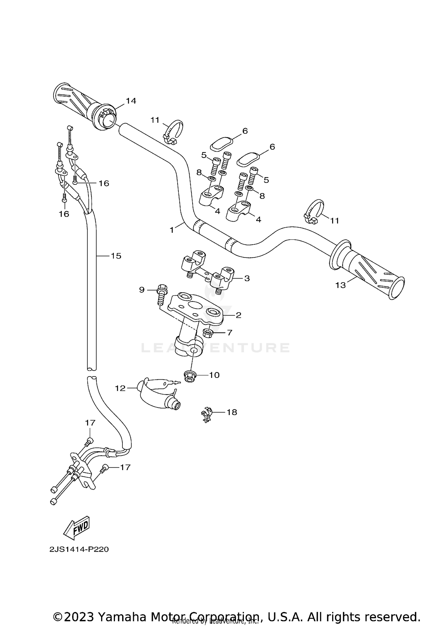 STEERING HANDLE & CABLE