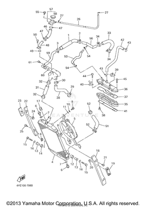 Radiator Hose Schematic