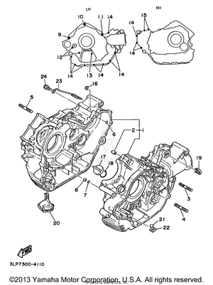 Crankcase Schematic