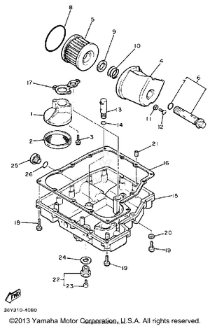 Oil Filter Schematic