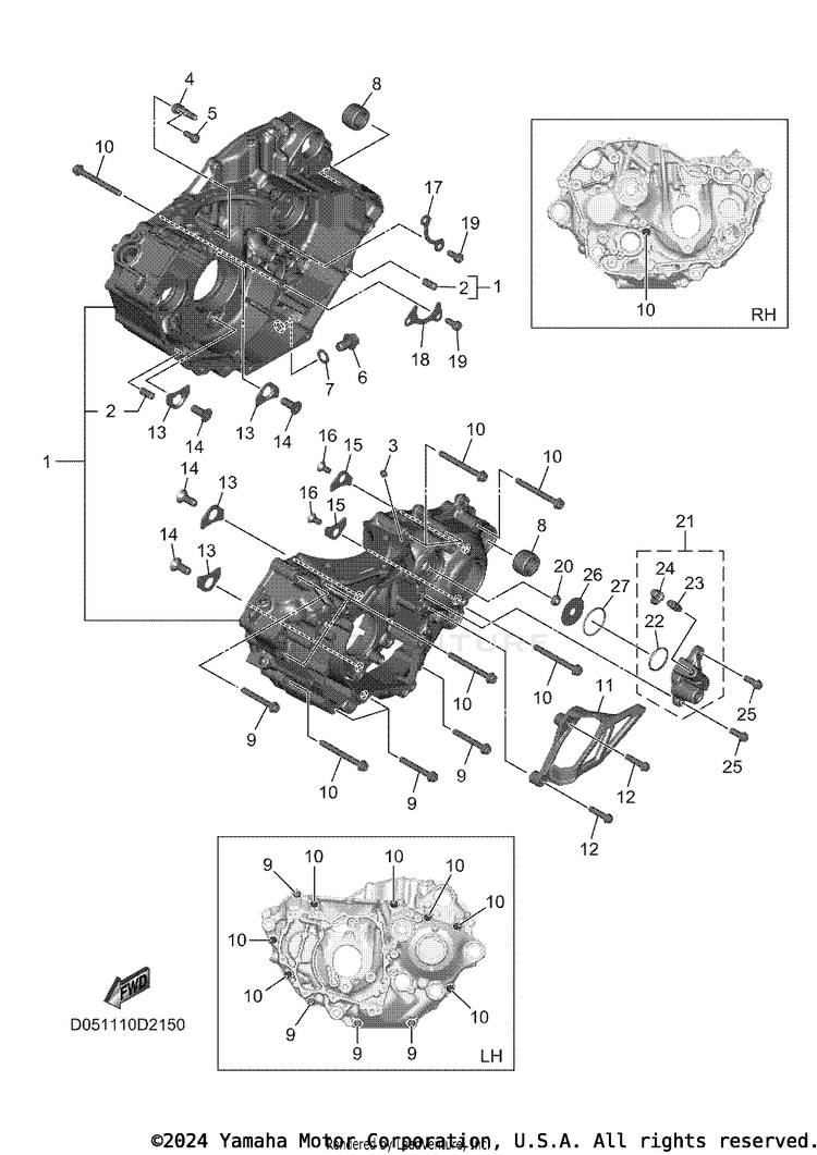 Crankcase Schematic