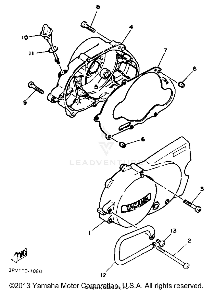 Crankcse Cover 1 Schematic