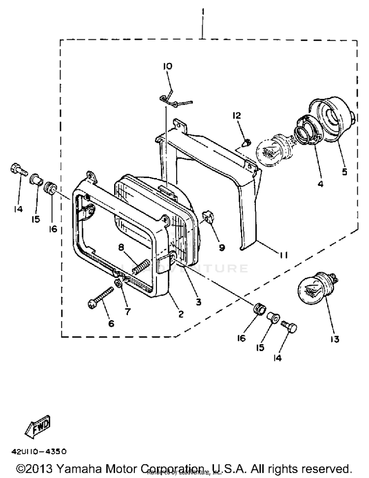 Headlight Schematic