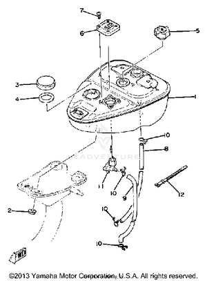 Fuel Tank-oil Tank Schematic